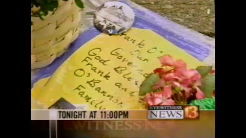 September 14, 2003 - Rhori Johnston WTHR News Promo & Bumper (Death of Frank O'Bannon)