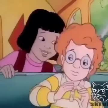 Magic school bus gets rekt.