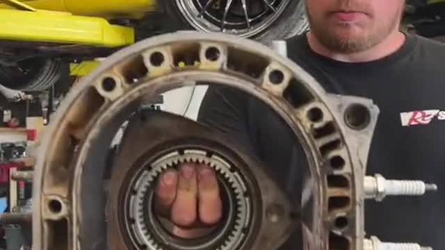 Rotor accessories installation, simulated operation