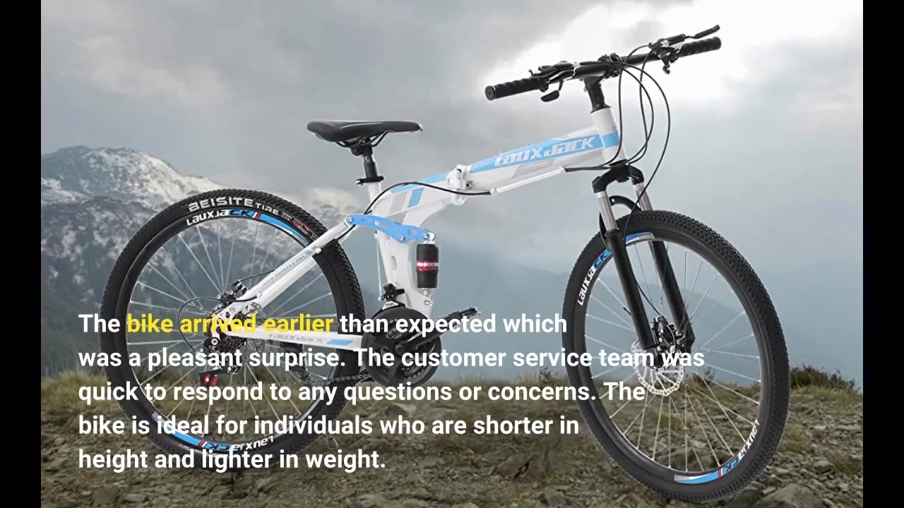 Customer Feedback: RibasuBB 20" Folding Bike, Bicycles Folding Bike for Adult 7 Speed Shifter,...