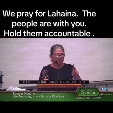 Hold them accountable