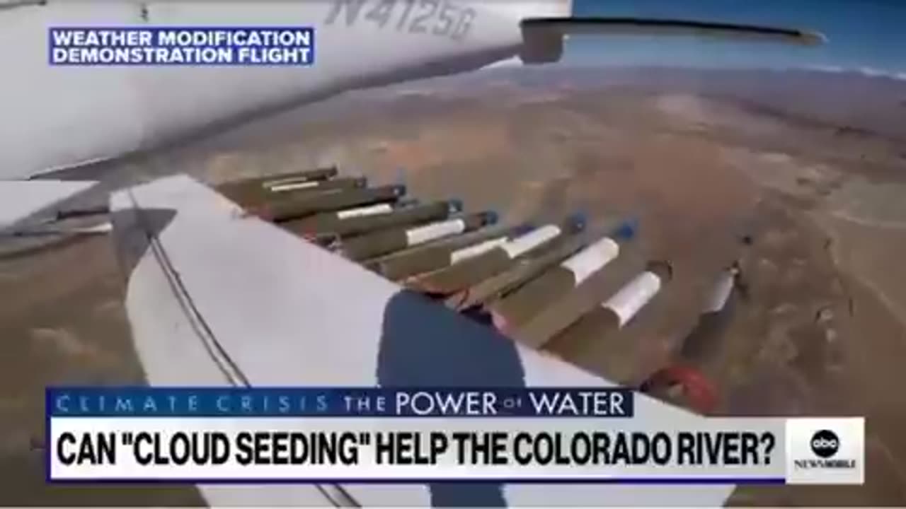 ABC: "Cloud seeding is booming... We’ve been doing this since the 1940s...