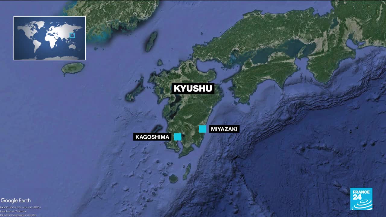 Powerful typhoon hits on Japan's Kyushu island • FRANCE 24 English