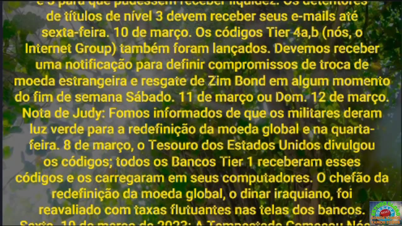 ATUALIZAÇÃO: 11 DE MARÇO DE 2023.