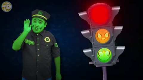 Traffic Lights Halloween Song | Tigi Boo Kids Songs