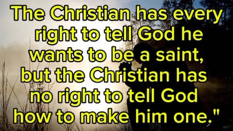 Christian and holiness