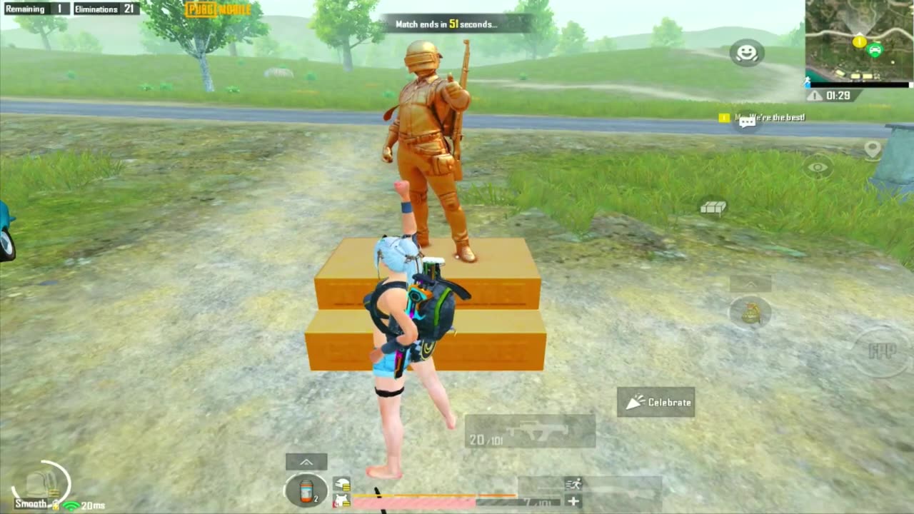 Pubg gameplay video my new best squad wipe video