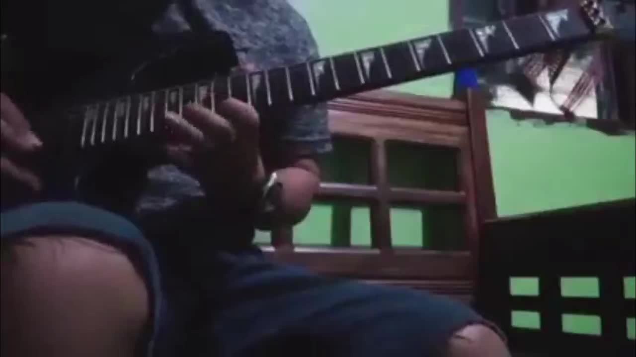 Only For you by Six part invention Cover lead Guitar