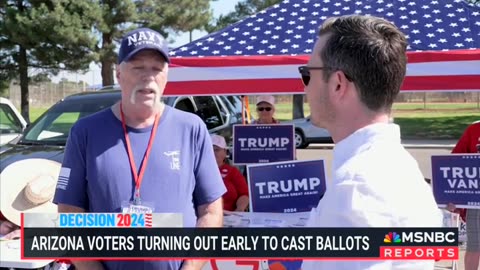 MSNBC Could Not Find A Single Person In Arizona Who Admitted Voting For Kamala Harris
