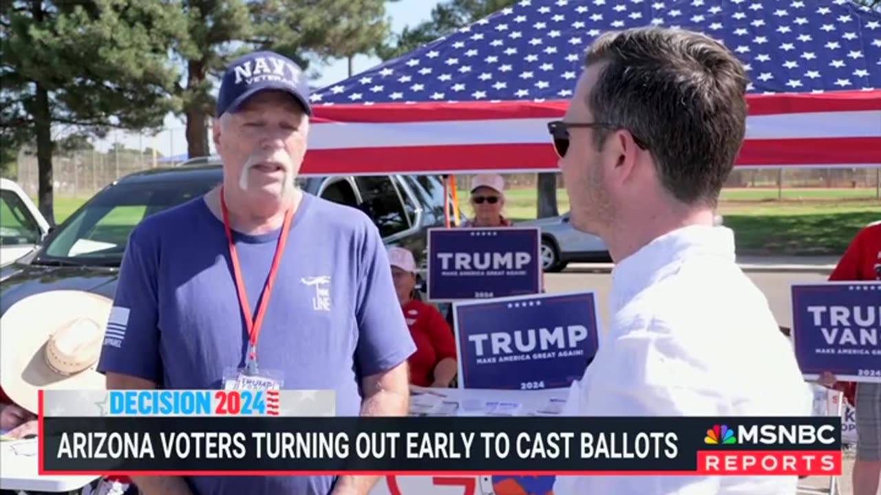MSNBC Could Not Find A Single Person In Arizona Who Admitted Voting For Kamala Harris