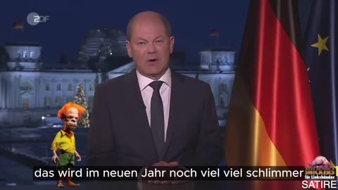 Scholz vs. PumuKinski - Neujahrsansprache