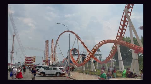 Thunderbolt at Luna Park, Coney Island : The Ultimate Steel Coaster Experience 🎢⚡️