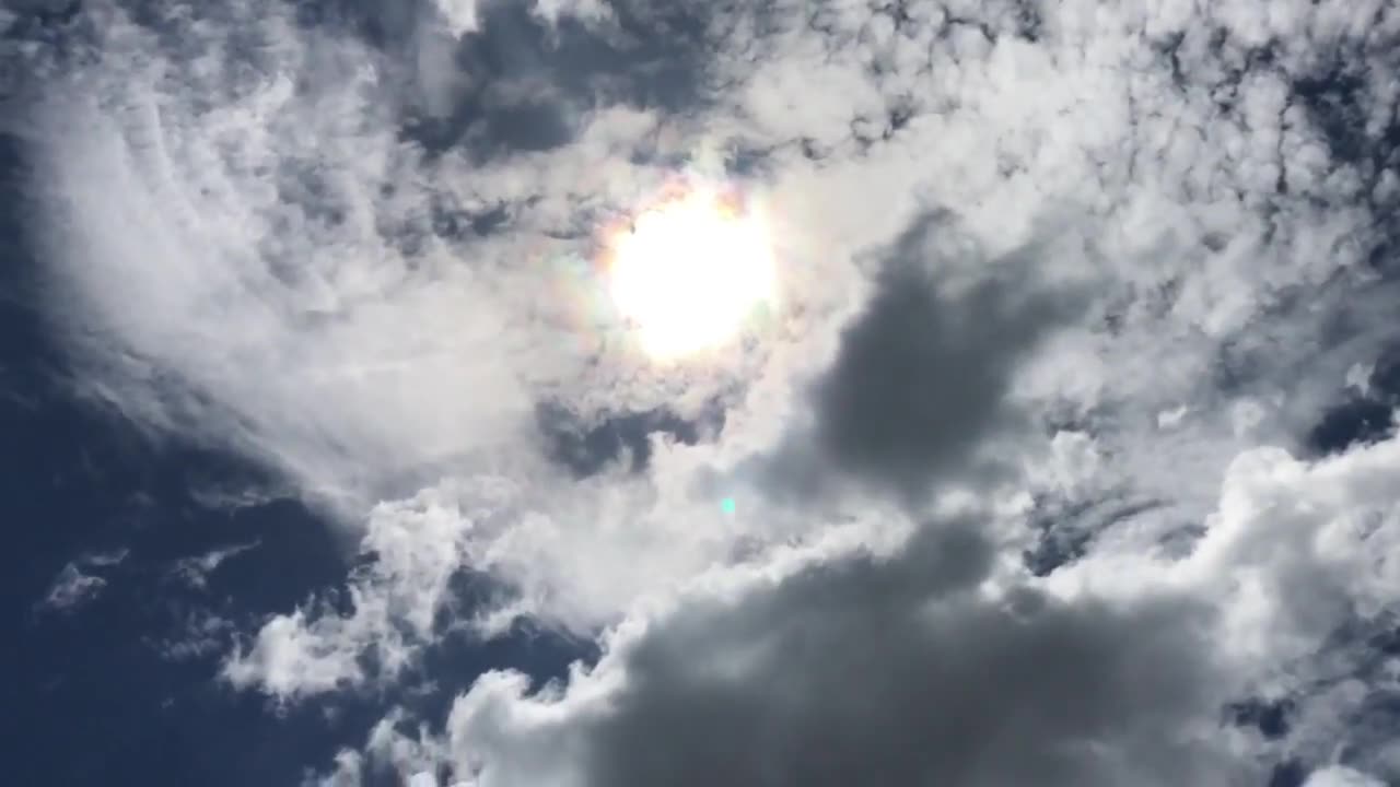 Strange Sun And Sky Footage