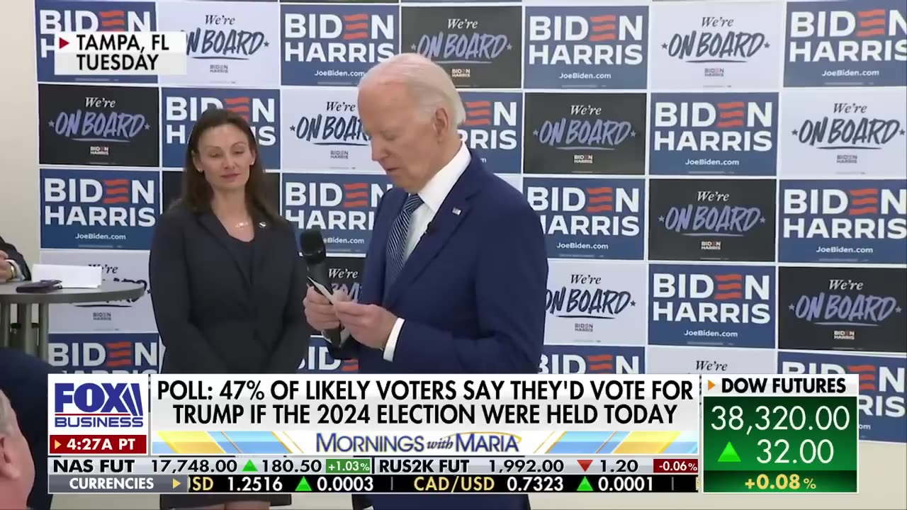 Biden gets called out ‘right and left’ for polling ‘mistruth’ Bartiromo.