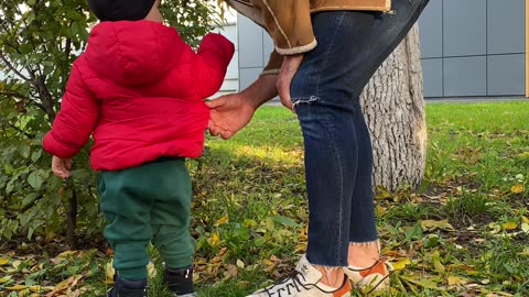 Family Walk in the park