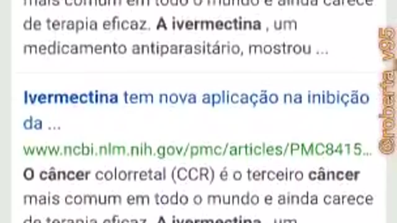 Ivermectina ajuda no tratamento do câncer