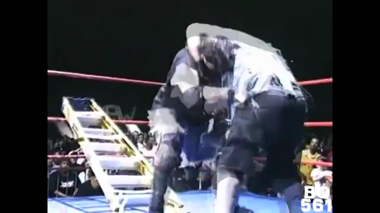 Homeless Jimmy vs Johnny Webb- German Suplex Bump