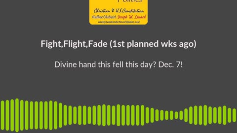 20241207 S2E77 Fight Flight Fade Soundbite