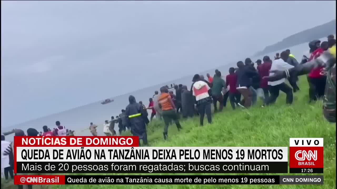 Queda de avião na Tanzânia deixa pelo menos 19 mortos | CNN DOMINGO