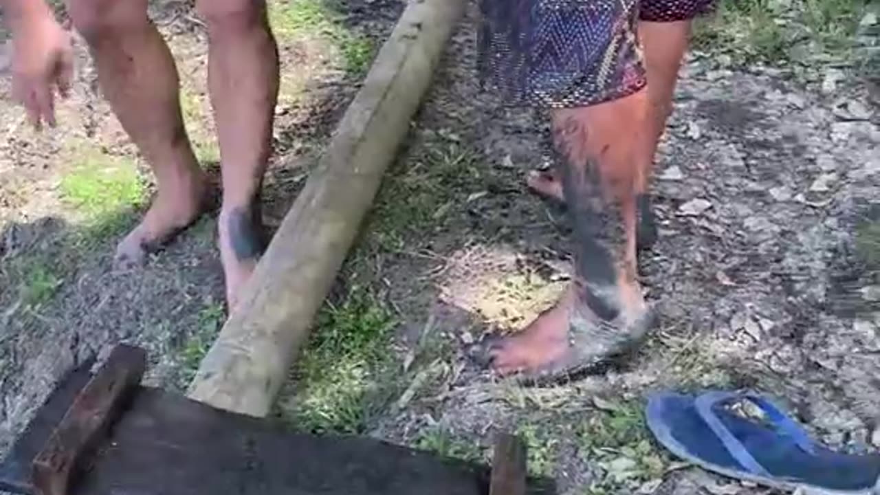 Family Fails to Balance Boat