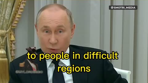 Putin - “They don't understand who they are dealing with. With Russia! With the Russian people!”