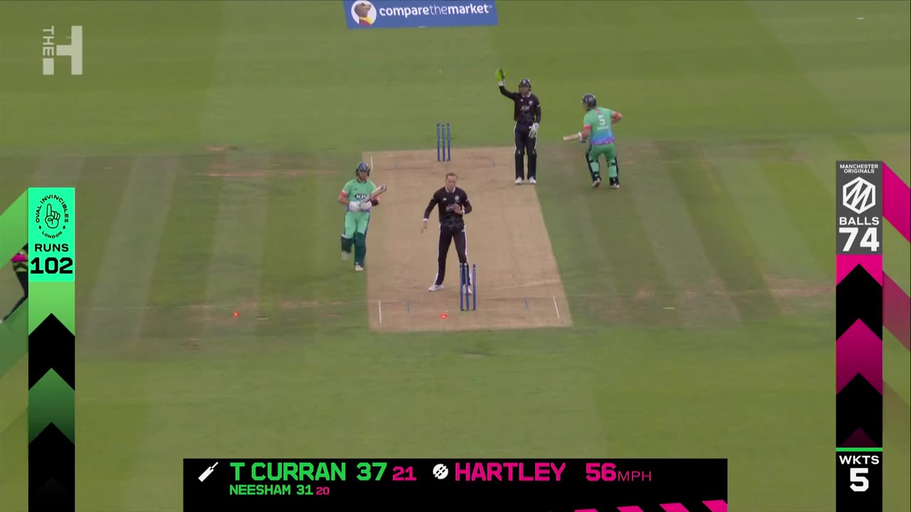 Curran Dazzles In Final! | Highlights - Oval Invincibles v Manchester Originals | The Hundred 2023