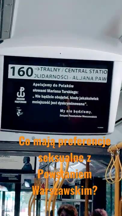 PATOLOGIA PROPAGANDOWA w komunikacji miejskiej 2021