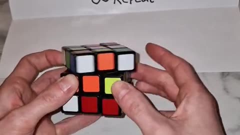 how to solve rubbik's cube 3x3