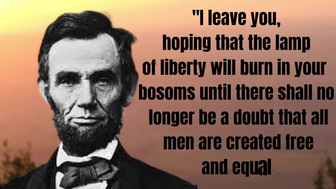 Motivational video Abraham Lincoln