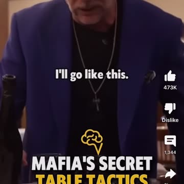 Mafia's Secret Table Tactics #mafia #thrivingmindset
