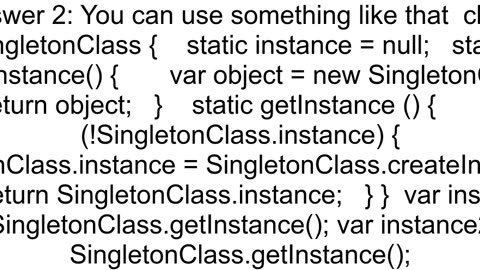 React native Best way to create singleton pattern