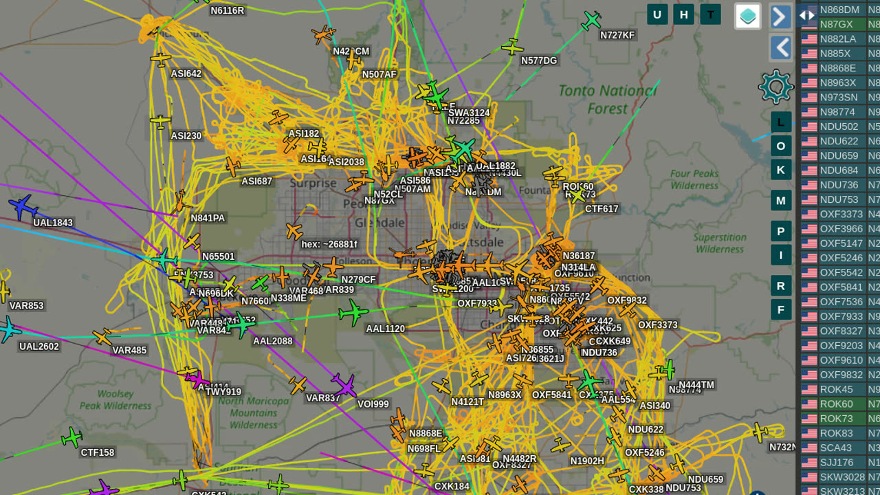 Bird Mafia Utah China Invasion Data - 3pm Oct 19th 2023