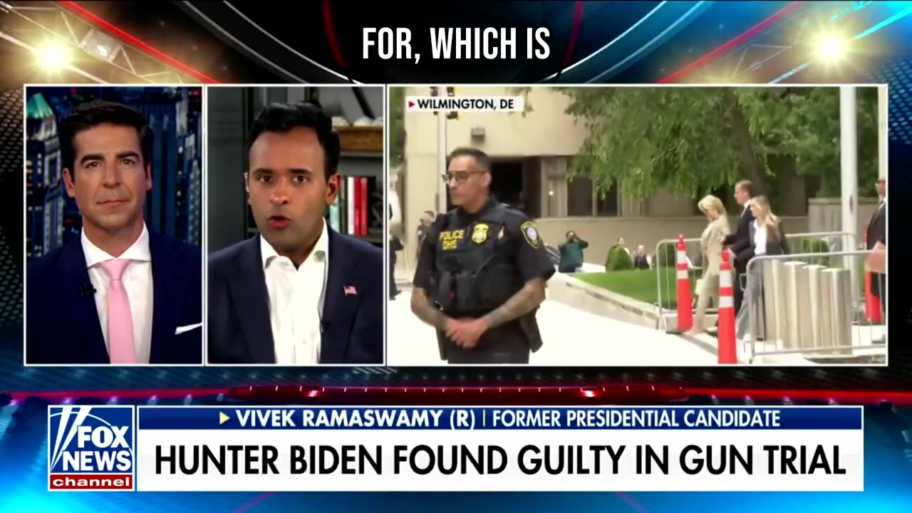 Vivek Ramaswamy: The Hunter Biden Conviction Is a ‘FARCE’