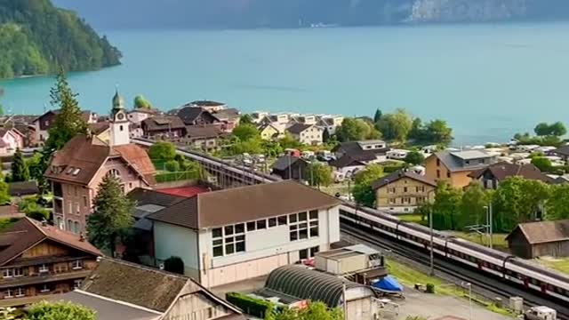 Charming Village Sisikon, Switzerland