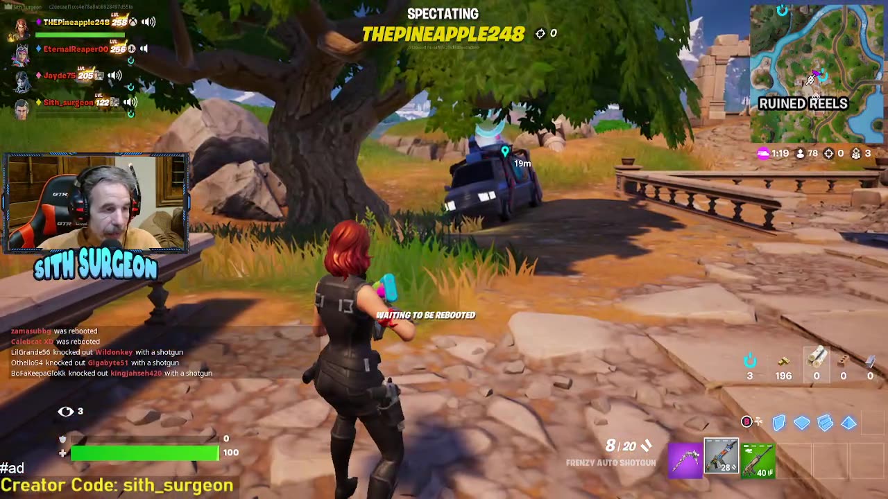 Sith_surgeon - Family Friendly Fortnite Live Stream