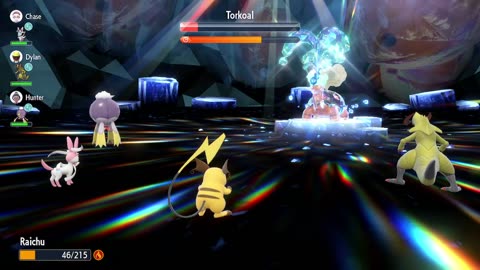 Pokémon Scarlet raid battle