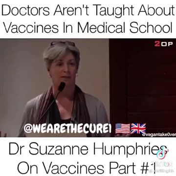 Dr's are not taught about vaccines in medical school.