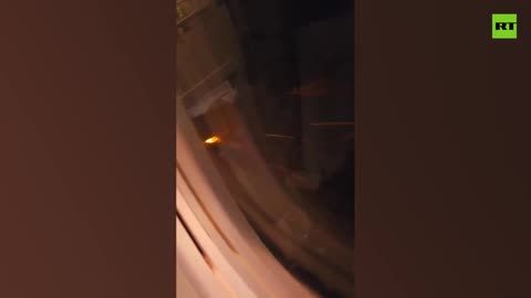 Another Boeing 737 spews fiery sparks moments after takeoff