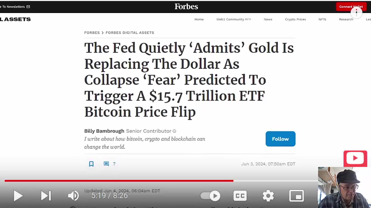 US - Money - Gone Backed by Gold - DS Fears Trump Comes Back -6-11-24