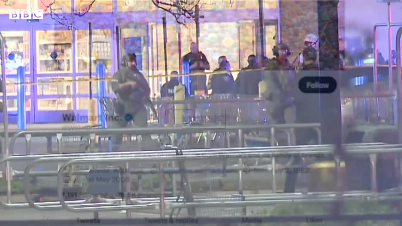 Seven dead after shooting in Virginia Walmart store - BBC News