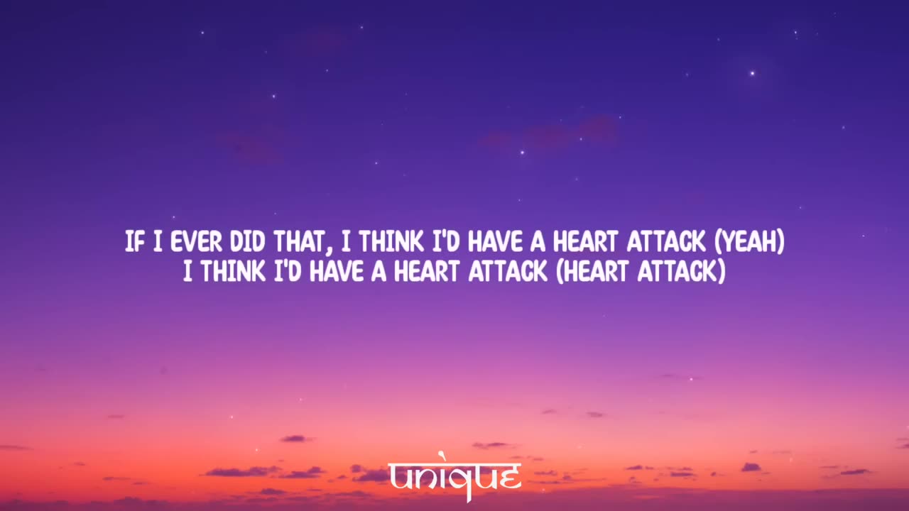 HEART ATTACK - LYRICS -Demi lovato