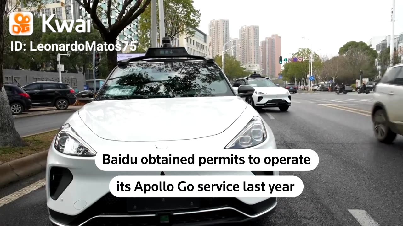 ICYMI: Baidu said its fleet of robotaxis