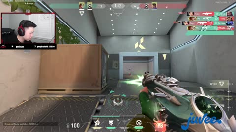 Derrek's INSANCE VALORANT ACE