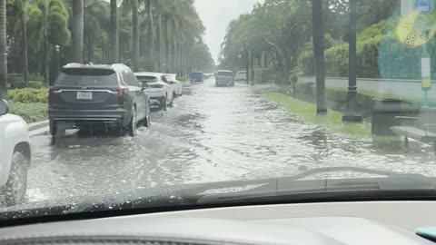 Miami bajo agua 🥺🥺🥺