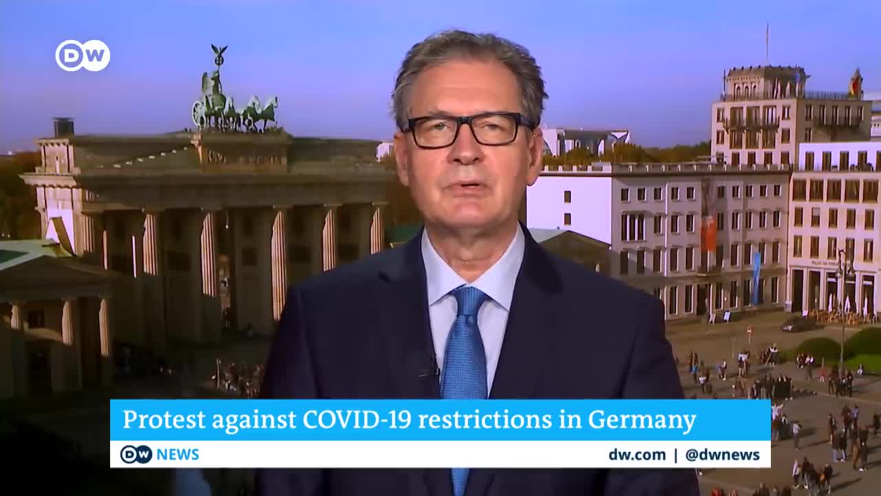 Growing protests against Germany's COVID-19 response measures | DW News