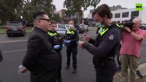 Kim Jong Look Alike in Australia. -- Ya gotta see this. LOL