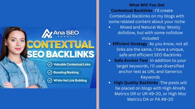 I will build SEO backlinks with high quality contextual link building