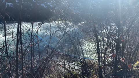 Enjoying Wild Metolius River in the Bright Sunshine – Central Oregon