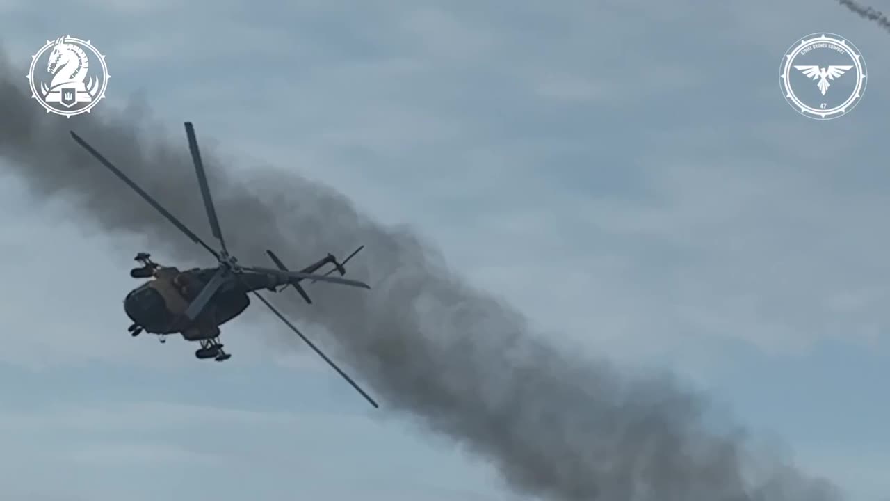 Unique shots ‼️ Army aviation supports the infantry and attacks the occupiers