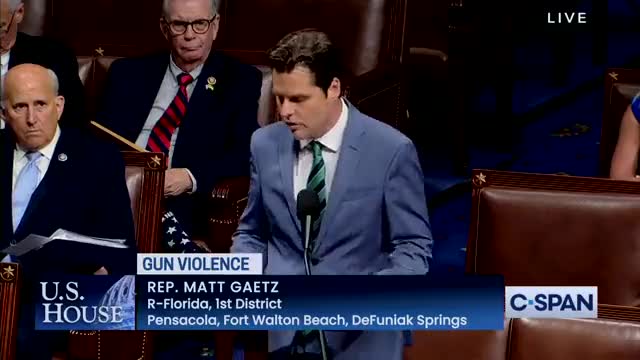 Matt Gaetz EVISCERATES Nancy Pelosi Over School Security (VIDEO)